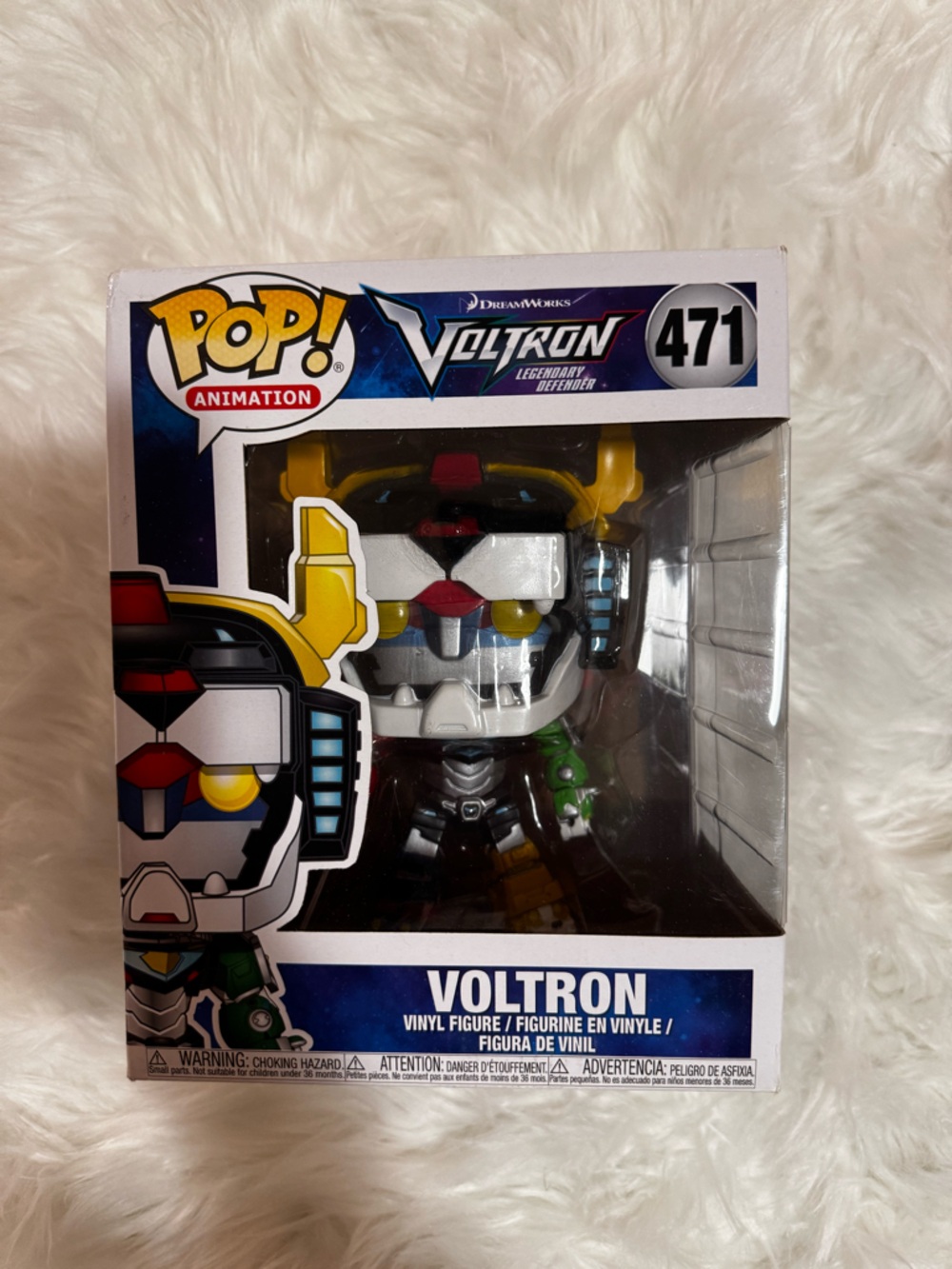 Funko Pop! Voltron Vinyl Figure - White, Yellow, Red, Blue, Green, Black